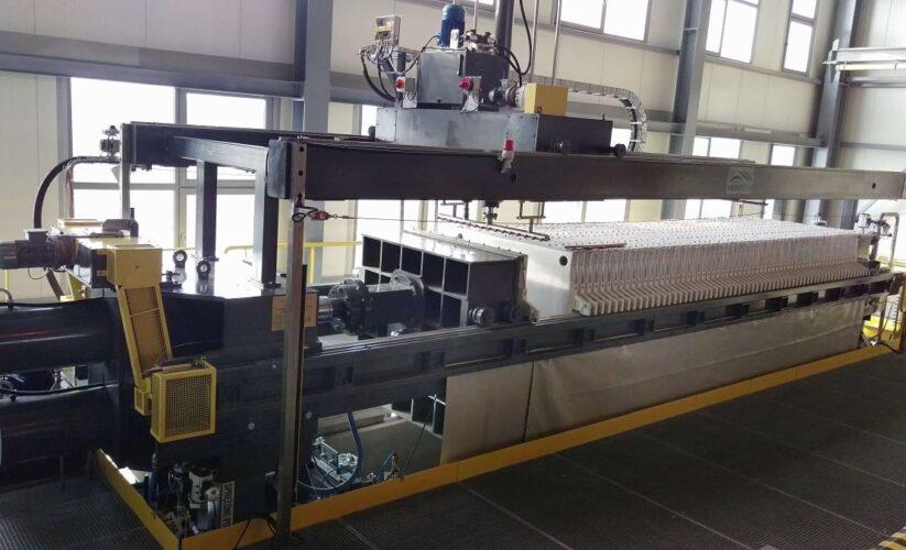 Komorowe prasy filtracyjne